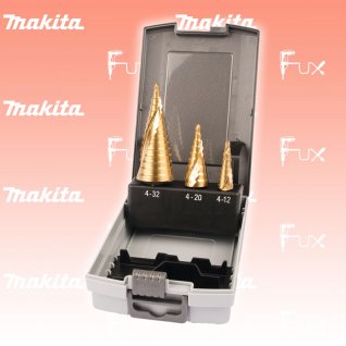 Makita Set Stufenbohrer