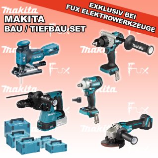 Makita Bau / Tiefbau Set 2 SOLO